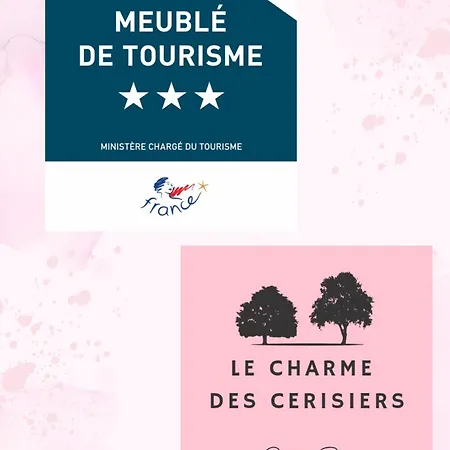 3 Etoiles Le Charme Des Cerisiers 8 Pers *